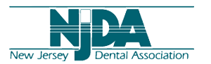 The image is a logo with the text  NJDA  prominently displayed, indicating it likely represents an organization or association related to dental care in New Jersey.